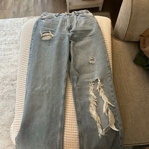 Zara Light Blue Denim Jeans